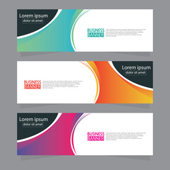 Banner background.modern template design.Vector illustration.