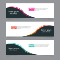 Banner background.modern template design.Vector illustration.