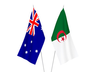 Australia and Algeria flags