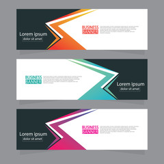 Banner background.modern template design.Vector illustration.