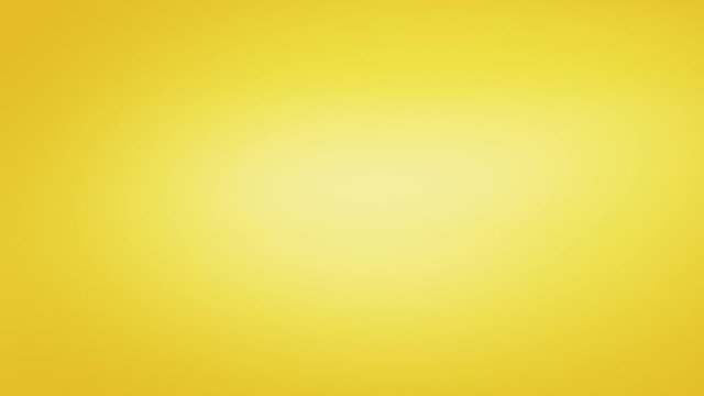 Flying of Mango and Slices in Yellow Background