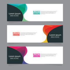 Banner background.modern template design.Vector illustration.
