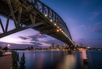Sunrise at Sydney Harbour, Australia