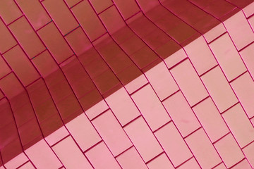 Red brick wall background