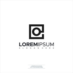 initial letter EO or OE logotype company name design. vector logo for business and company identity