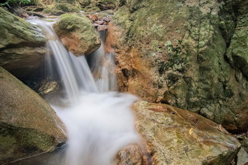 Khlong Lan Waterfalls, Khlong Lan National Park, Kamphaeng Phet, Thailand.