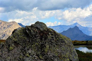 rocher, montagne en perspective