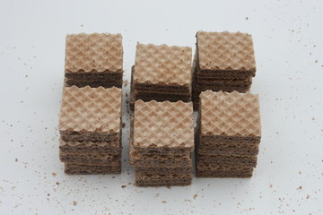 Waffeln, Schokowaffeln, Kekse