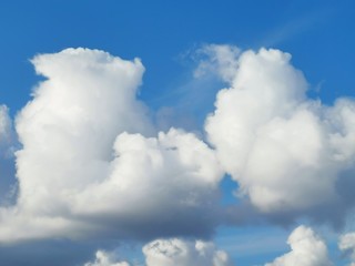 Top view sky beautiful day full frame background