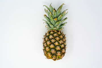 Fototapeta premium a pineapple with white background 