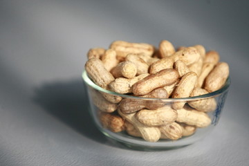 peanuts in a bowl