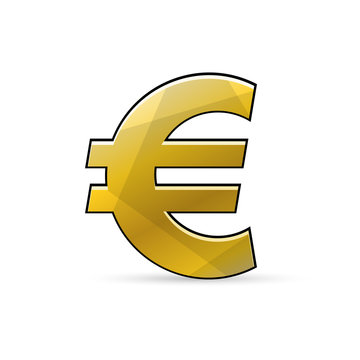 Euro sign. Currency icon.