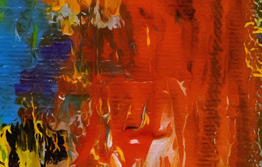 Weathered abstract grunge texture. Background with paint strokes and splashes. Pattern with dirty and blots elements. Retro oil style. Simple closeup template for graphic design