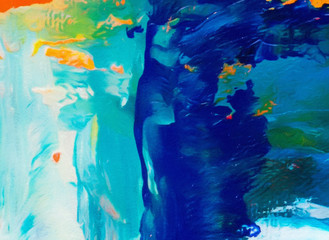 Weathered abstract grunge texture. Background with paint strokes and splashes. Pattern with dirty and blots elements. Retro oil style. Simple closeup template for graphic design