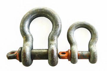 Steel Rigging omega shackles