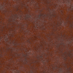 Rusty red brown seamless pattern.