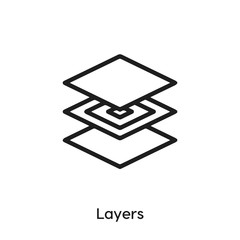 layers icon vector. layers icon vector symbol illustration. Modern simple vector icon for your design. layers icon vector.	