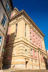 The beautiful historical building of the Sao Joao National Theater