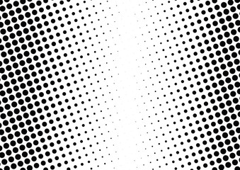 Abstract halftone dotted background. Monochrome pattern with dot and circles.  Vector modern futuristic texture for posters, sites, business cards, postcards, interior design, labels and stickers.