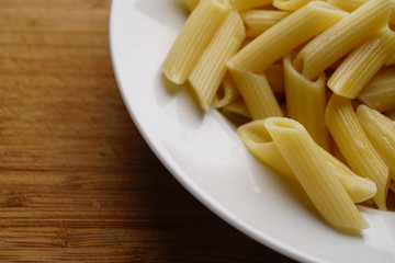 Fresh clean pure pasta