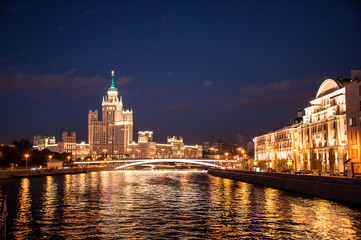 Fototapeta premium evening Moscow