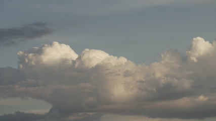 Nubes pasajeras. Formas abstractas de la naturaleza