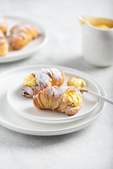Italian traditional dessert aragosta