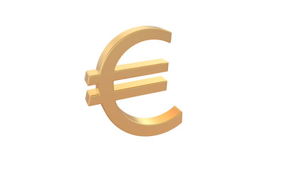 Fototapeta premium Gold euro