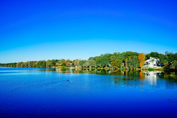 Fototapeta premium Hillsborough river at Tampa, Florida 
