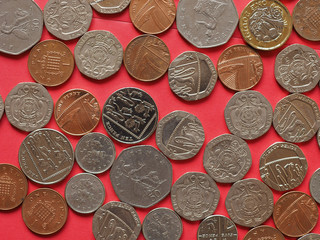 Pound coins, United Kingdom