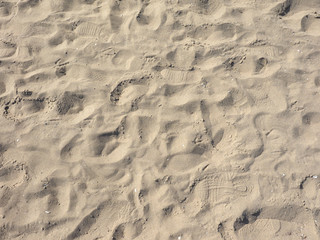 Sand on the beach