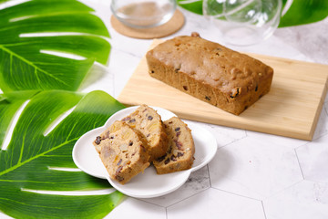 Fruitcake the traditional British Christmas Cake.