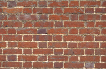 Naklejka premium red brick wall background