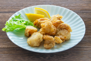 ホタテの唐揚げ
