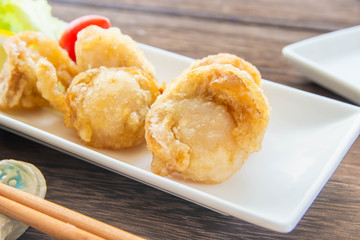 ホタテの唐揚げ