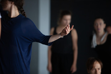 dancer hand, contact improvisation