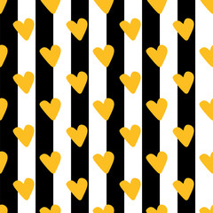 valentine heart seamless repeat pattern design