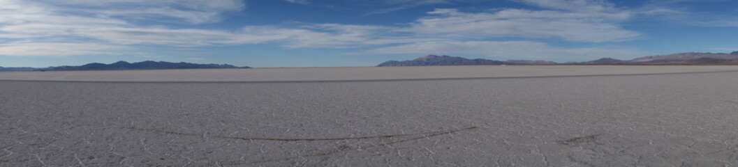 Salinas grandes (large salines) on the north of argentina. Salta/Jujuy provinces . white, flat, salty and dry