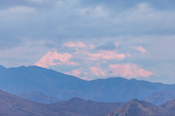 Scenic Autumn Landscape in Denali National Park