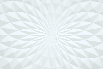 Abstract digital white geometric background.