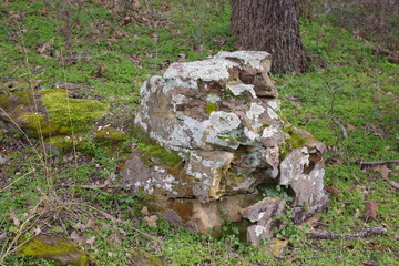 cairn in the backyard