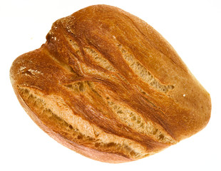 bread isolated on white background