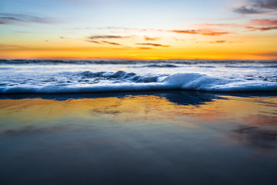 Sunset View At Laguna Beach California