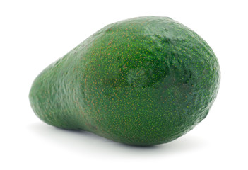 Single fresh avocado.