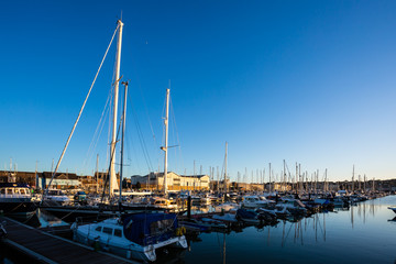 Weymouth Marina in Winter