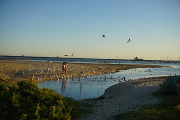 St Kilda West Beach, evening walk, Melbourne, 2019