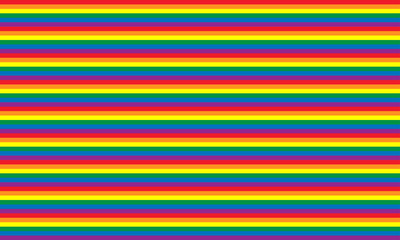 Obraz premium Abstract geometric seamless pattern. Horizontal colorful stripes. Rainbow colors.Wrapping paper. Print for interior design and fabric. Kids background.