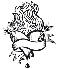 bleeding loving heart