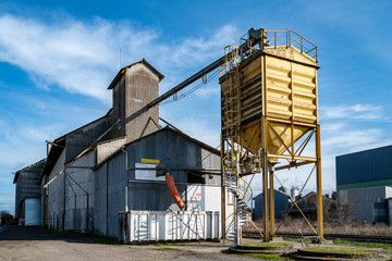 silo à  grains
