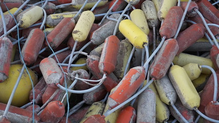 bou&eacute;e flotte nage filet 